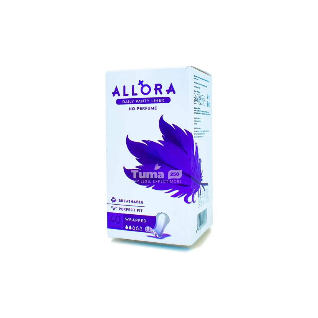 ALLORA PANTY LINER 160MM WRAPPED 40SHT